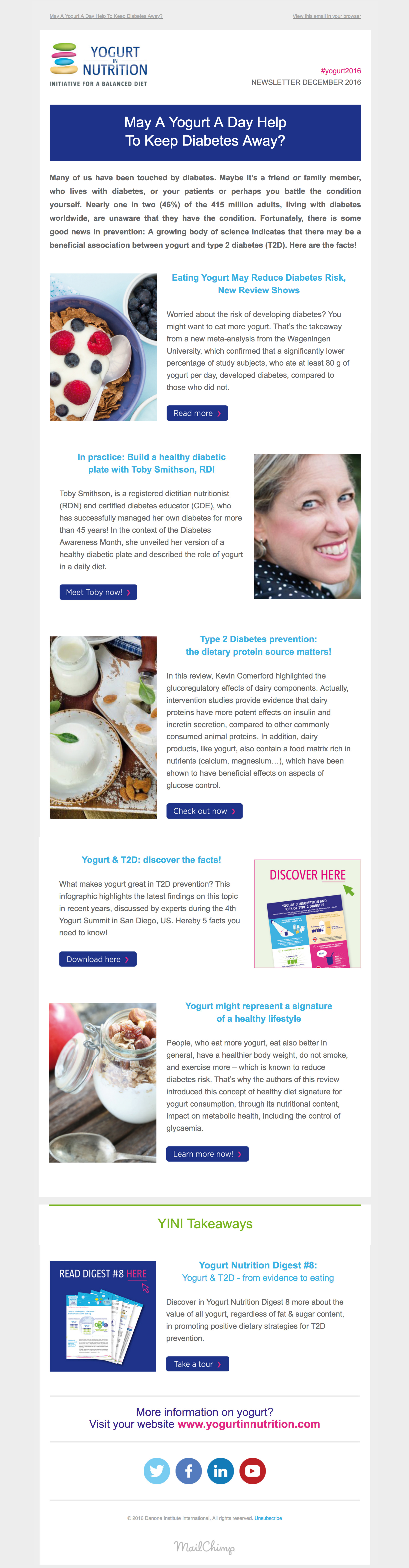 Milk and yogurt may increase vitamin B12 intake Yogurt in Nutrition