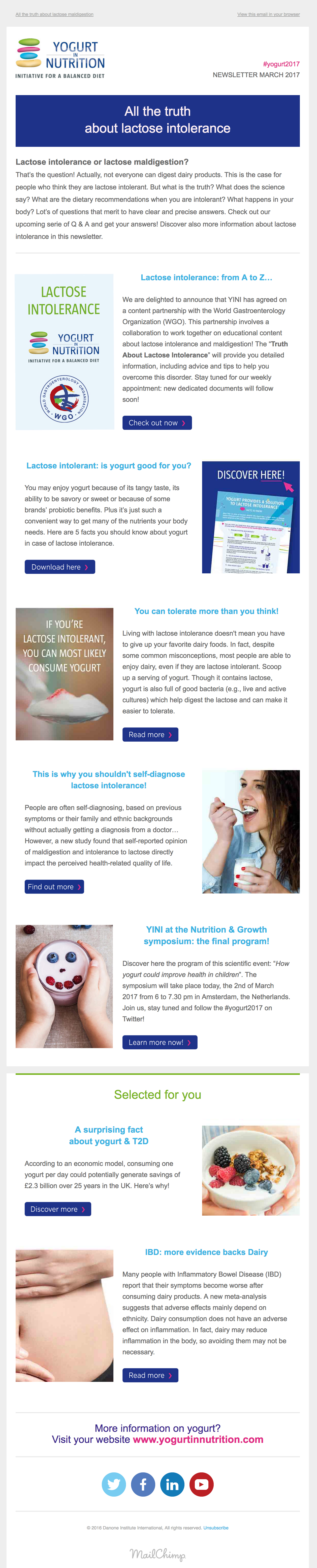 Yogurt provides a solution to lactose intolerance 5 facts you should
