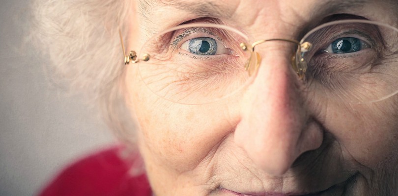 elderly woman - sarcopenia