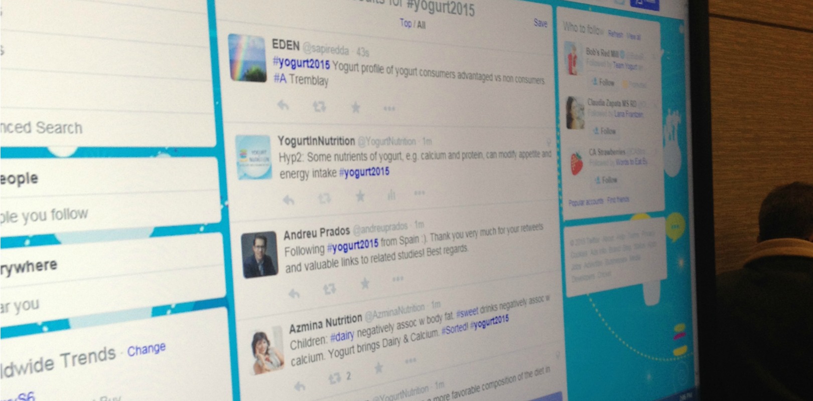 Twitter feed