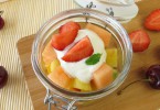 yogurt and fruit salad