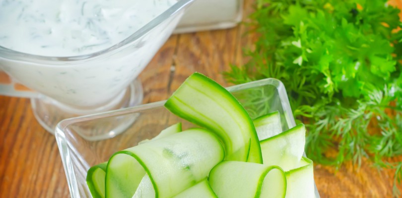 salad with cucumber