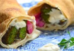 Fresh Herb Falafel Pita Wrap