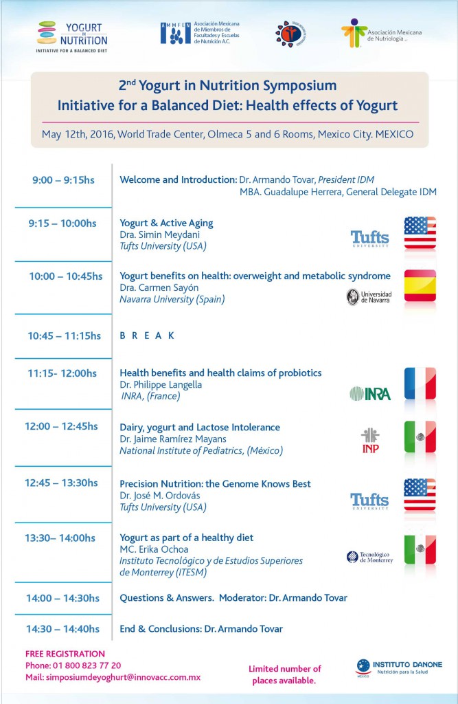 2nd Yoghurt Symposium in Mexico_YINI_May 12 2016