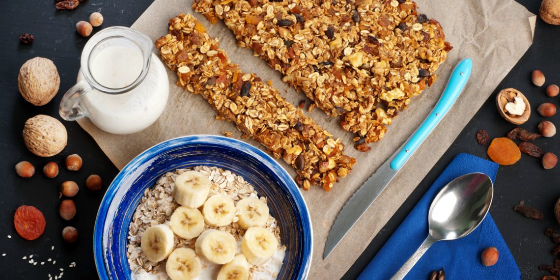 Yogurt & apricot flapjack bars Yogurt in Nutrition