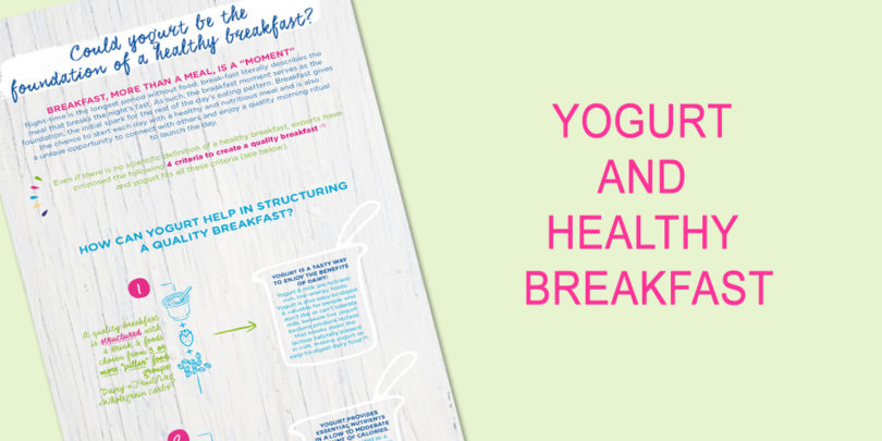 Could yogurt be the foundation of healthy breakfasts?