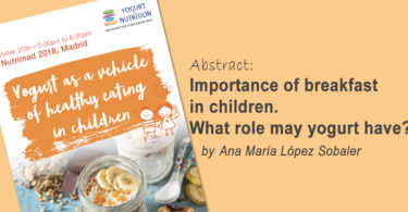 Importance of breakfast in children: what role may yogurt play?