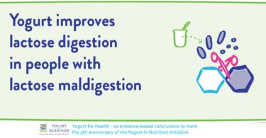 yogurt improves lactose digestion