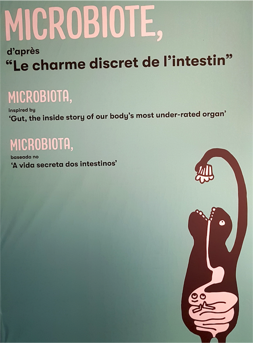 Microbiota exhibition - Cité des Sciences Paris