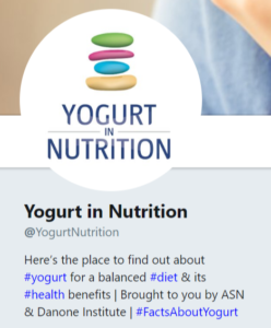 YINI twitter account @yogurtinnutrition