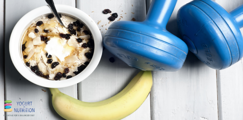 YINI - Shape up with Greek yogurt as a post-workout snack