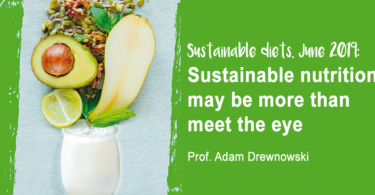 YINI symposium A drewnowski Sustainable nutrition may be more than meet the eye