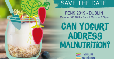 YINI @ FENS 2019 - Can yogurt address malnutrition?