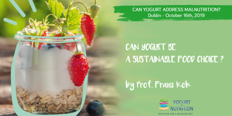 YINI @FENS2019 - Can yogurt be a sustainable food choice?