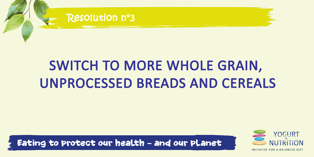 Switch to more whole-grain diet