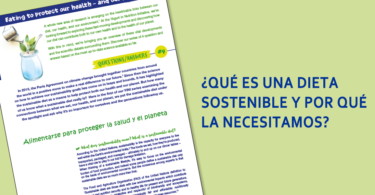 ¿qué es una dieta sostenible y por qué la necesitamos?