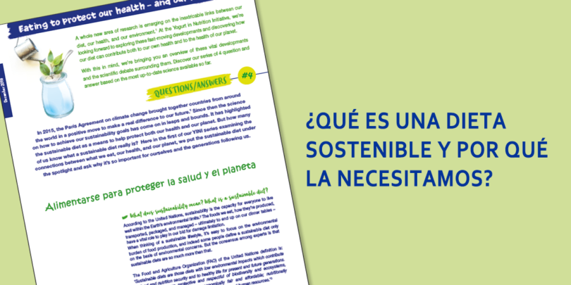 ¿qué es una dieta sostenible y por qué la necesitamos?