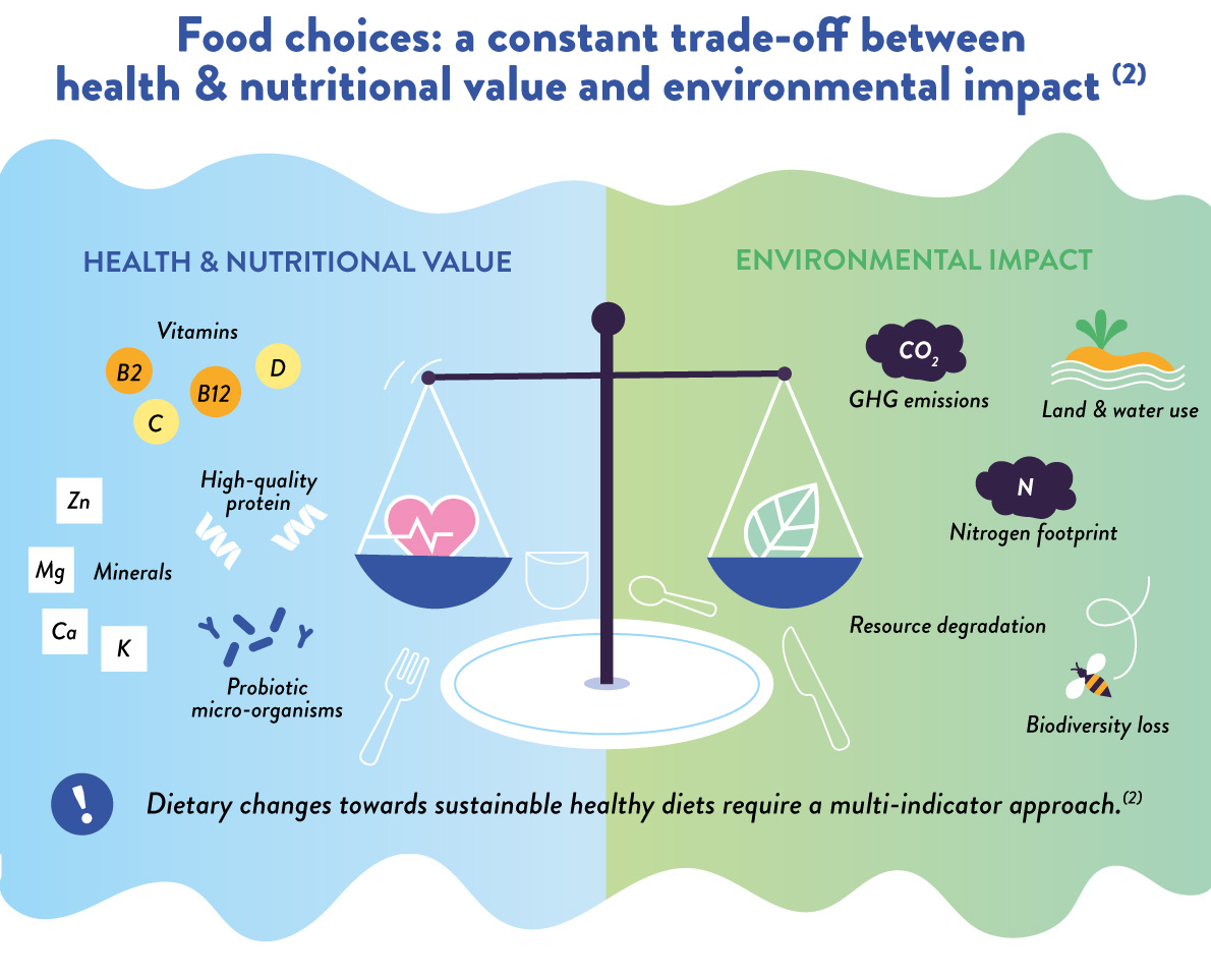 Sustainable healthy diets infographic Yogurt in Nutrition