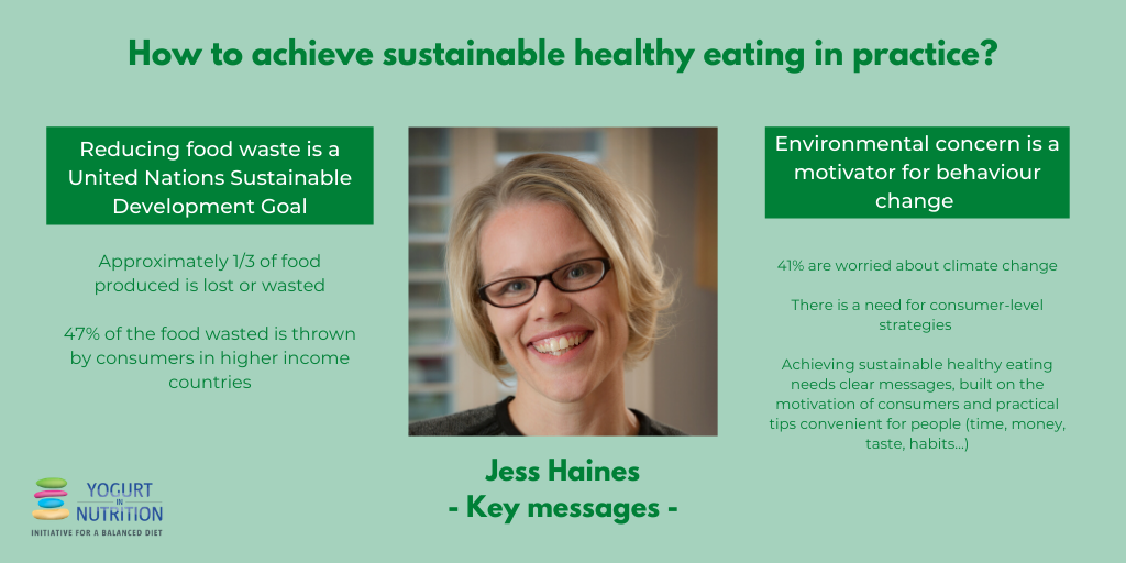 Eating to protect our health and planet - key messages by Jess Haines - YINI