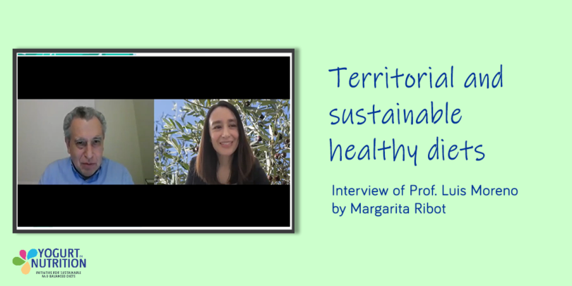 Territorial and sustainable healthy diet - yogurt in nutrition