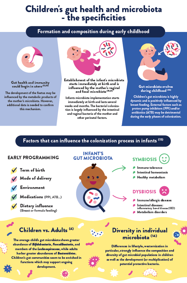 Children gut health infographic ENG part 3 - yogurt in nutrition