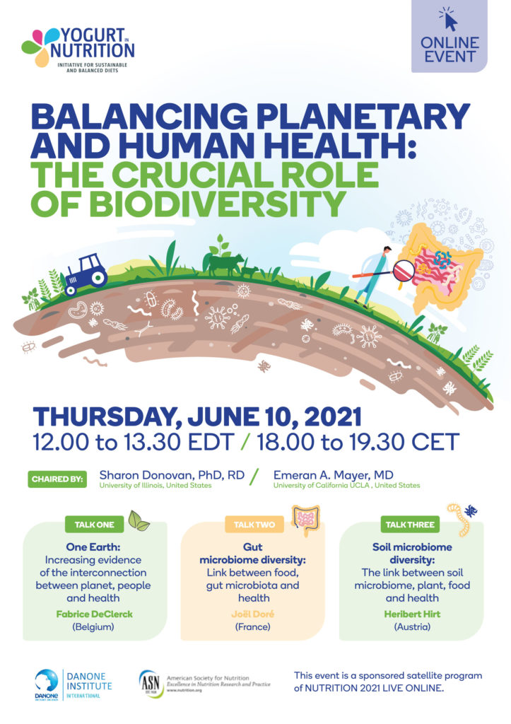 planetary and human health: role of biodiversity - yogurt in nutrition