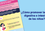 ¿Cómo promover la salud digestiva e intestinal de los niños?