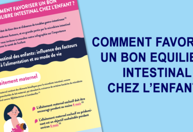 Comment favoriser un bon équilibre intestinal chez l'enfant - Infographie - YINI