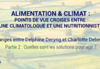 Alimentation et climat: points de vue croisés entre une climatologue et une nutritionniste - YINI - part 2