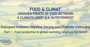 Food & Climate : dialogue between a climatologist and a nutritionnist - YINI
