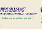 Alimentation et climat: points de vue croisés entre une climatologue et une nutritionniste - YINI -