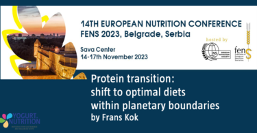 Protein transition: shift to optimal diets within planetary boundaries by Frans Kok - Echoes from FENS 2023 - YINI