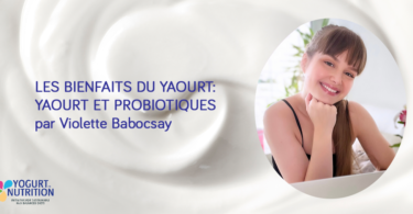 Yaourt et probiotiques par Violette Babocsay - YINI