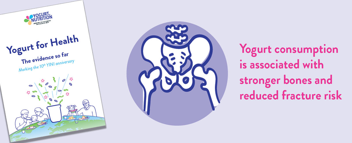 Yogurt consumption is associated with bones health - YINI