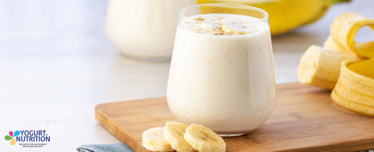 Yaourt, hydratation et smoothie par Amaury Launay pour YINI