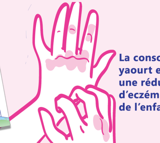La consommation de yaourt est associée à une réduction du risque d’eczéma et d’allergies de l’enfant - YINI